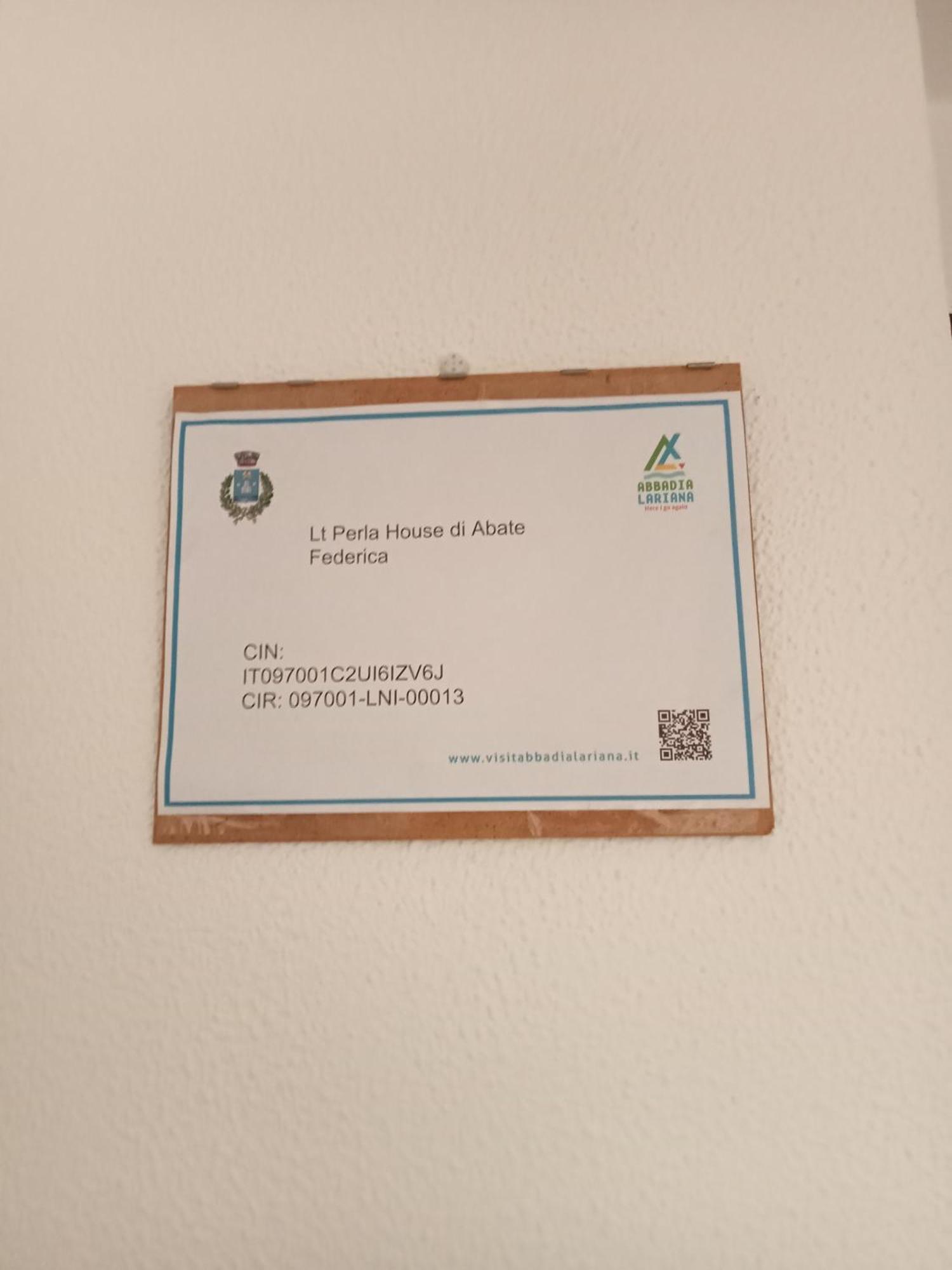 Apartamento Perla House Abbadia Lariana Exterior foto